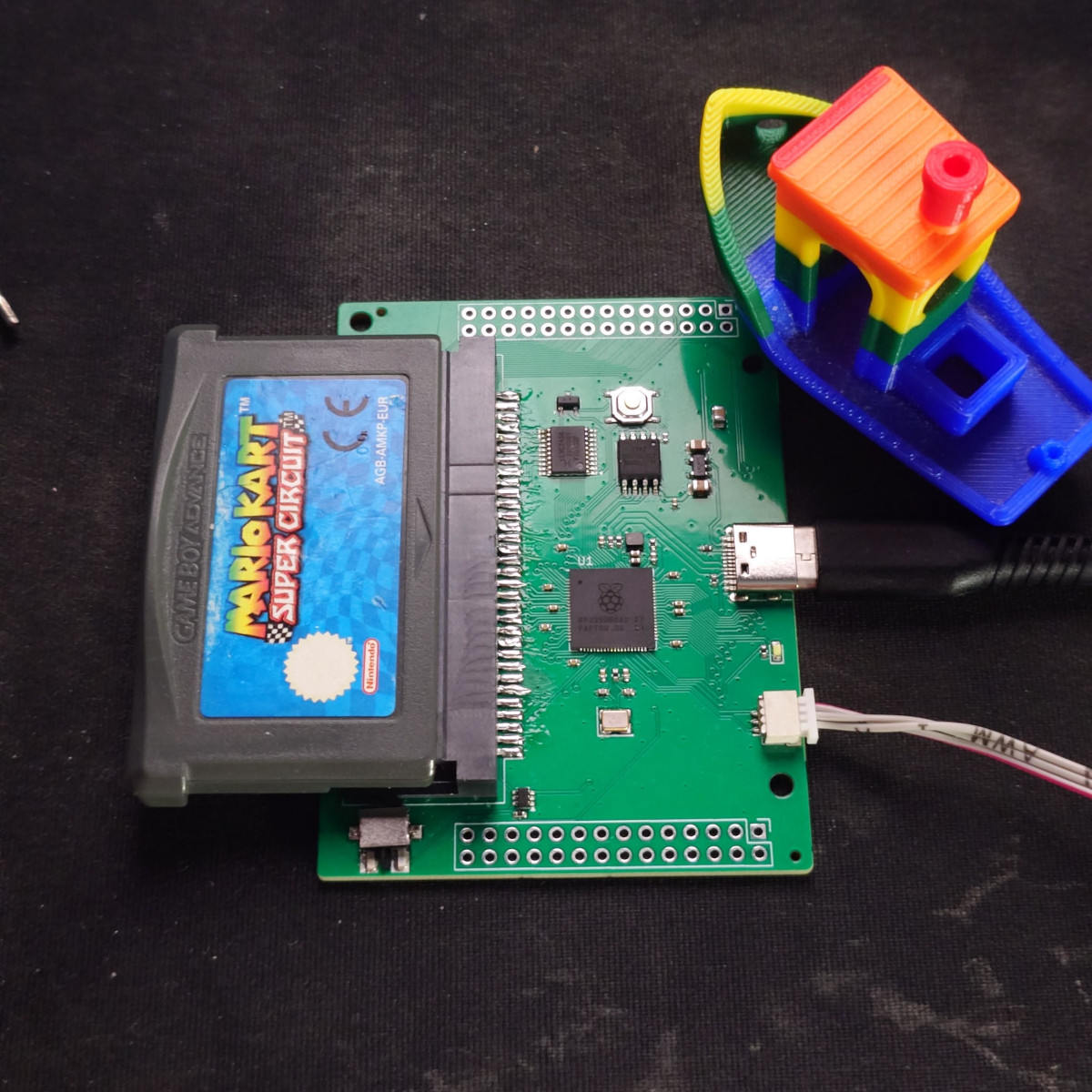 GBA Cartridge Reader (RP2350B version)